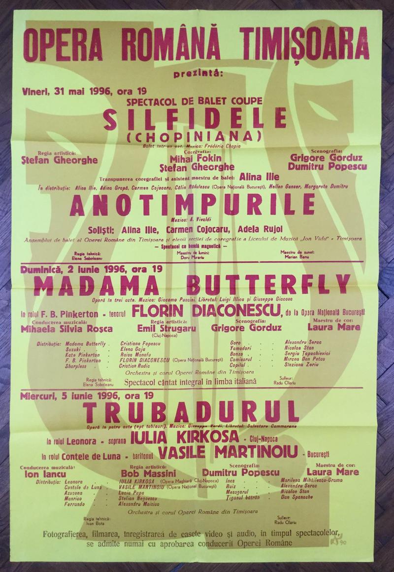 Contele de Luna în Trubadurul, 5 iun. 1996