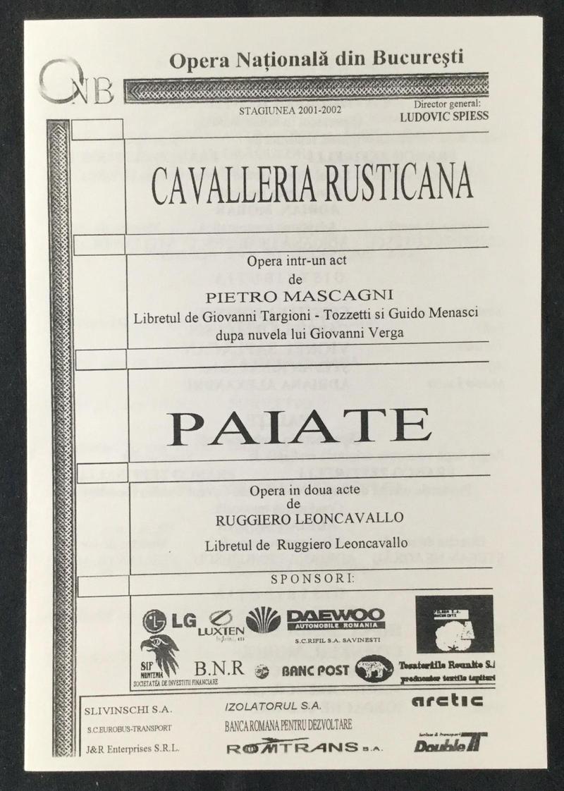 Tonio în Paiațe, 16 dec. 2001 (imaginea 2 din 3)