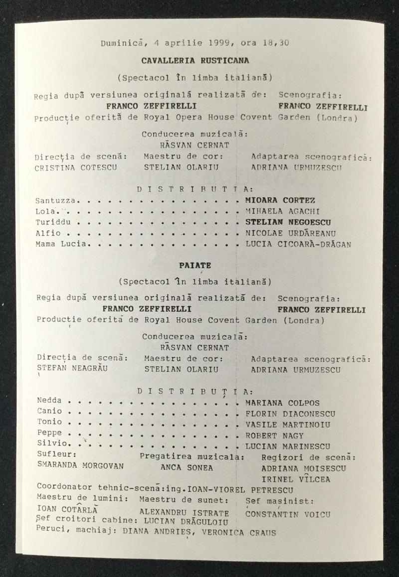 Tonio în Paiațe, 4 apr. 1999 (imaginea 1 din 3)