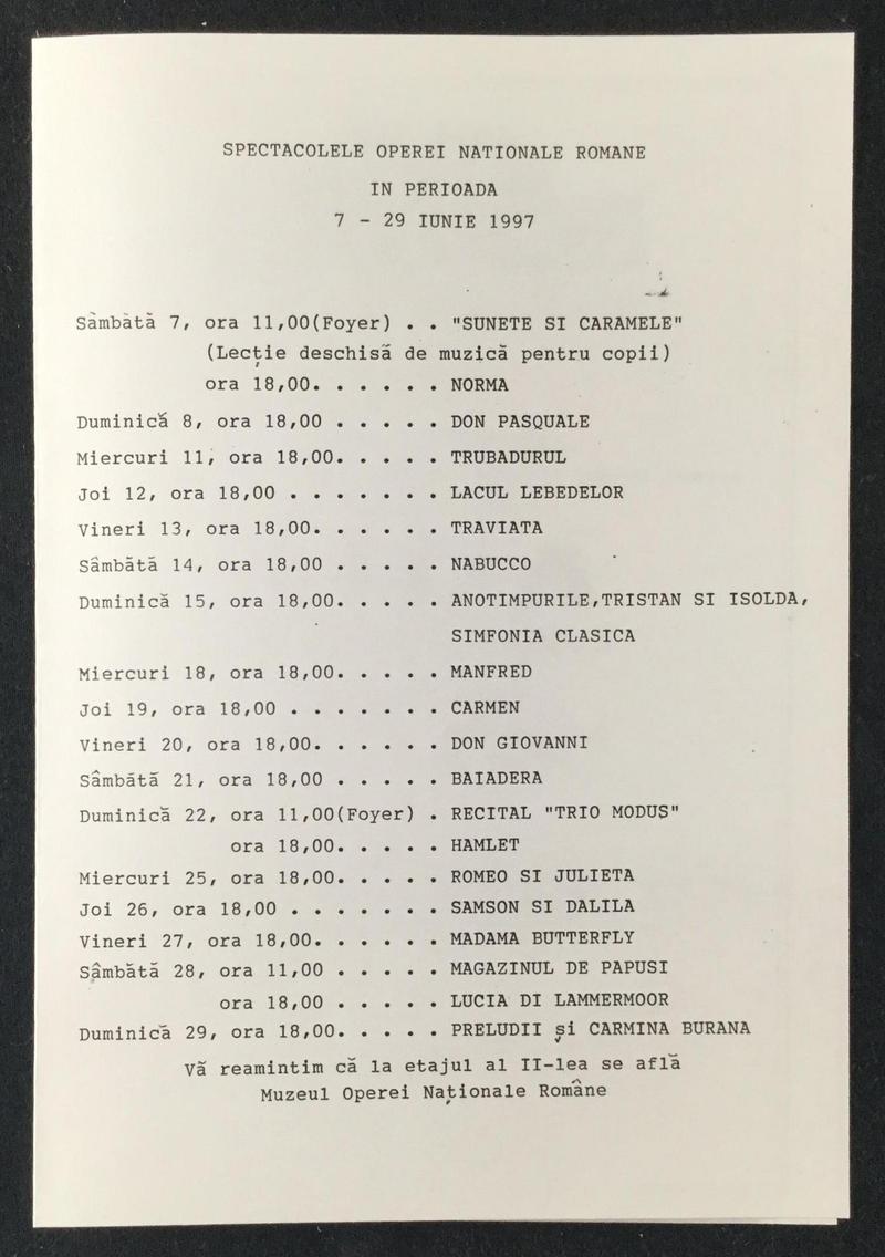 Amonastro în Aida, 6 iun. 1997 (imaginea 3 din 3)