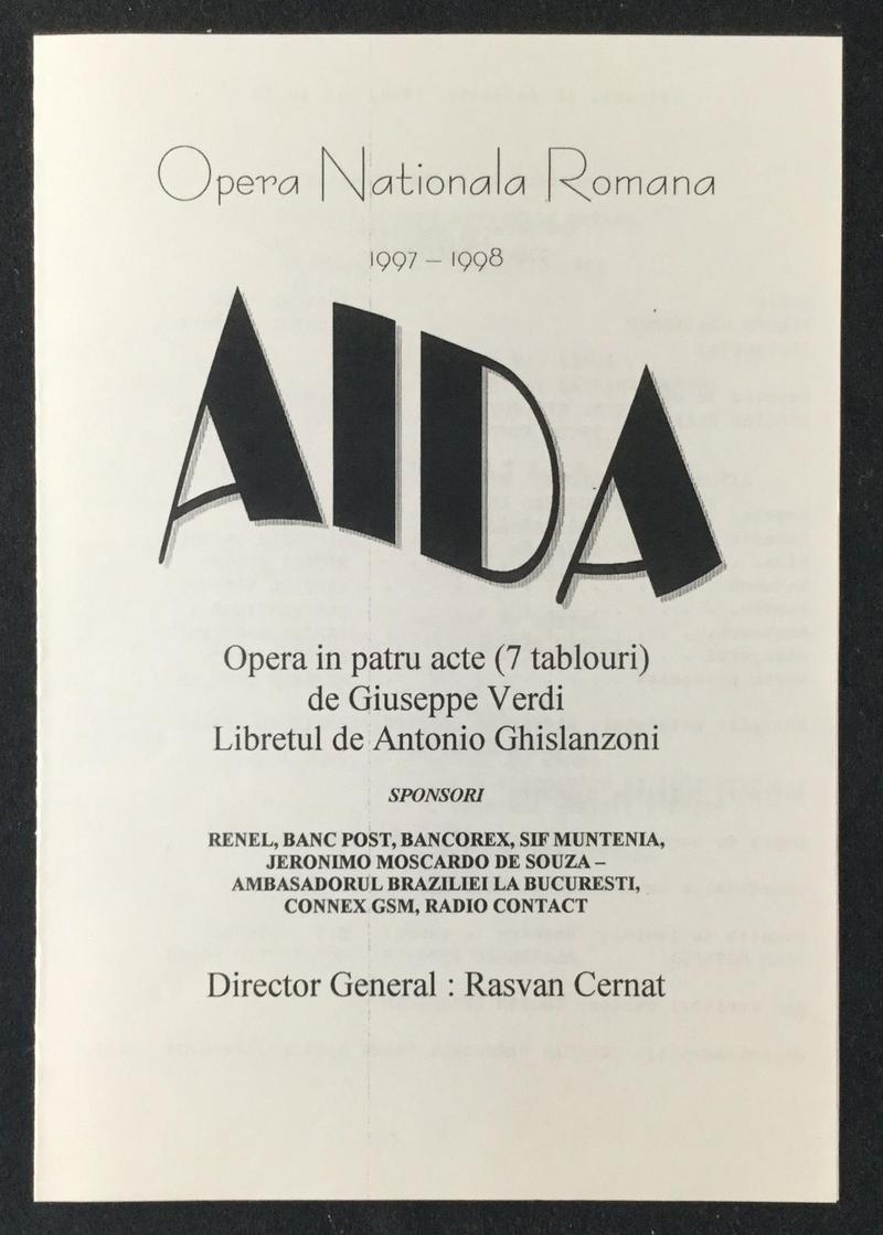 Amonastro în Aida, 16 ian. 1998 (imaginea 2 din 3)