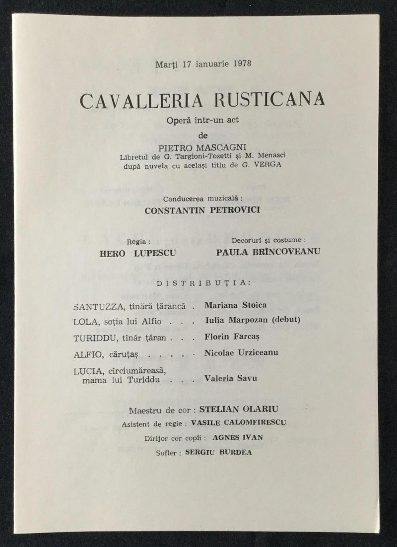 Tonio în Paiațe, 17 ian. 1978 (imaginea 1 din 3)