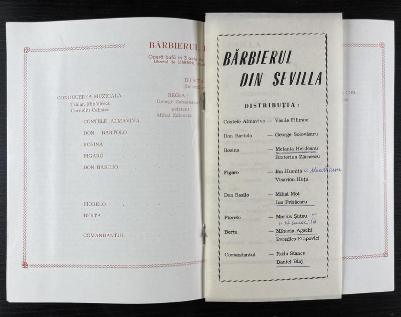 Figaro în Bărbierul din Sevilla, 10 ian. 1979 (imaginea 2 din 2)
