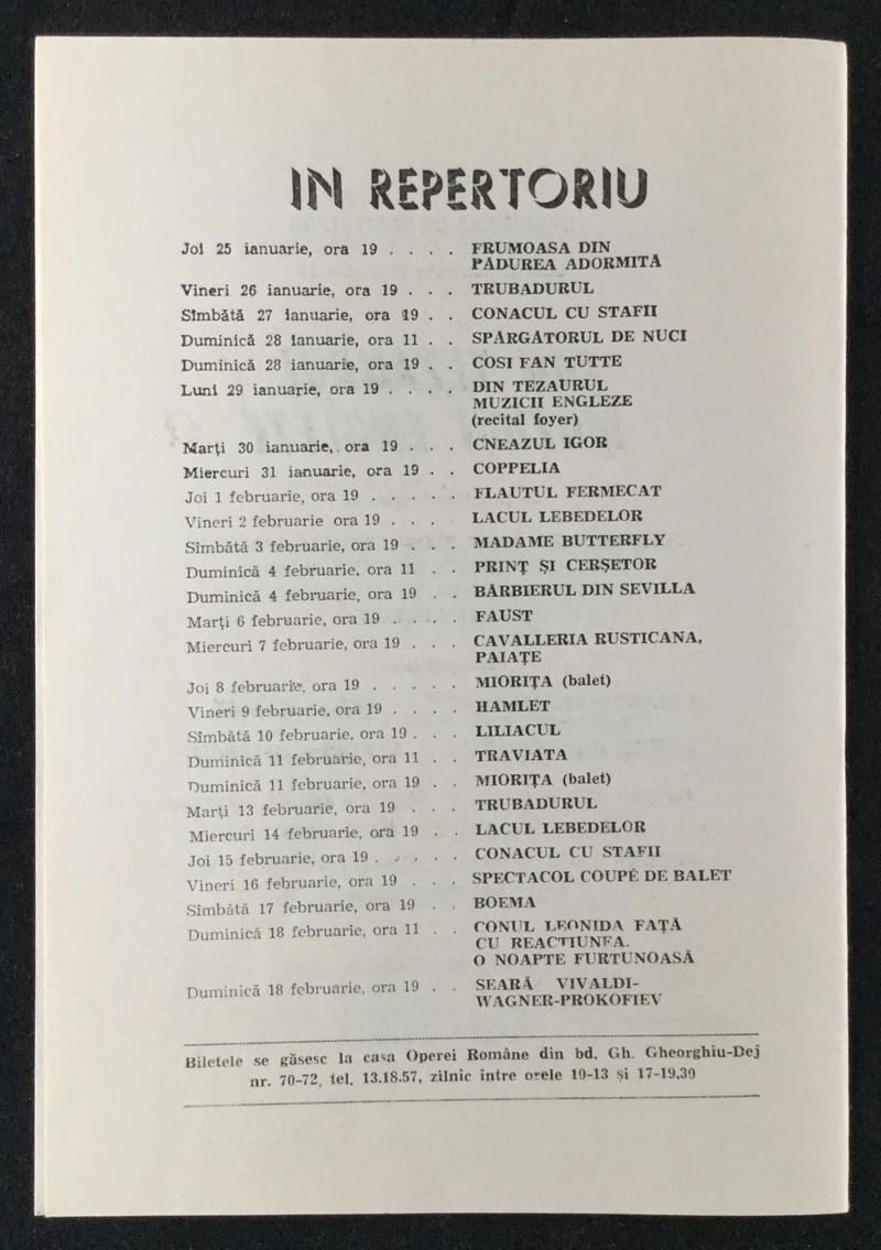 Giorgio Germont în Traviata, 23 ian. 1979 (imaginea 2 din 2)