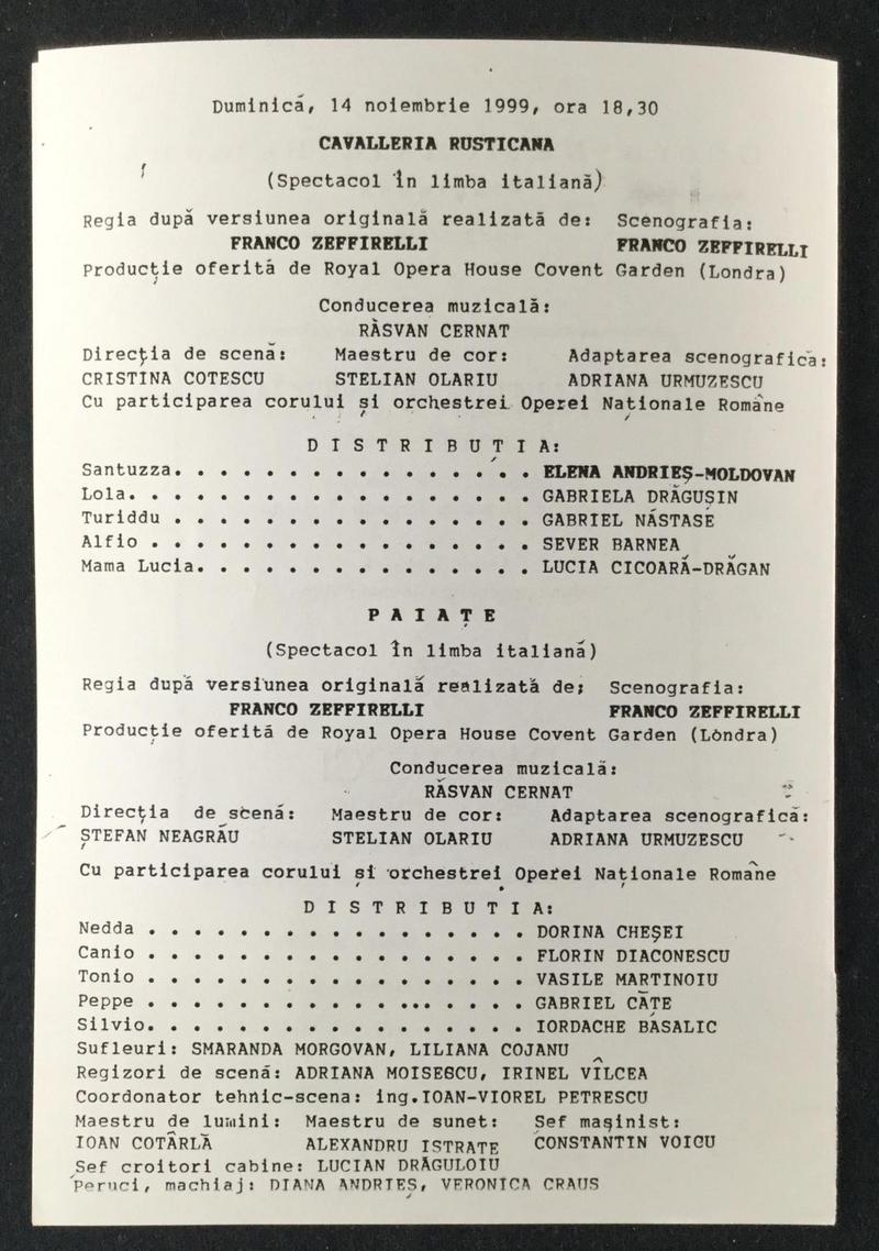 Tonio în Paiațe, 14 nov. 1999 (imaginea 1 din 3)