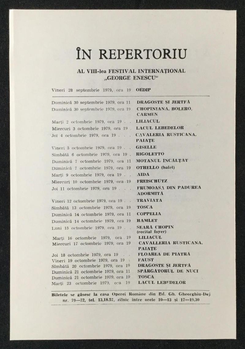 Figaro în Bărbierul din Sevilla, 27 sept. 1979 (imaginea 3 din 3)