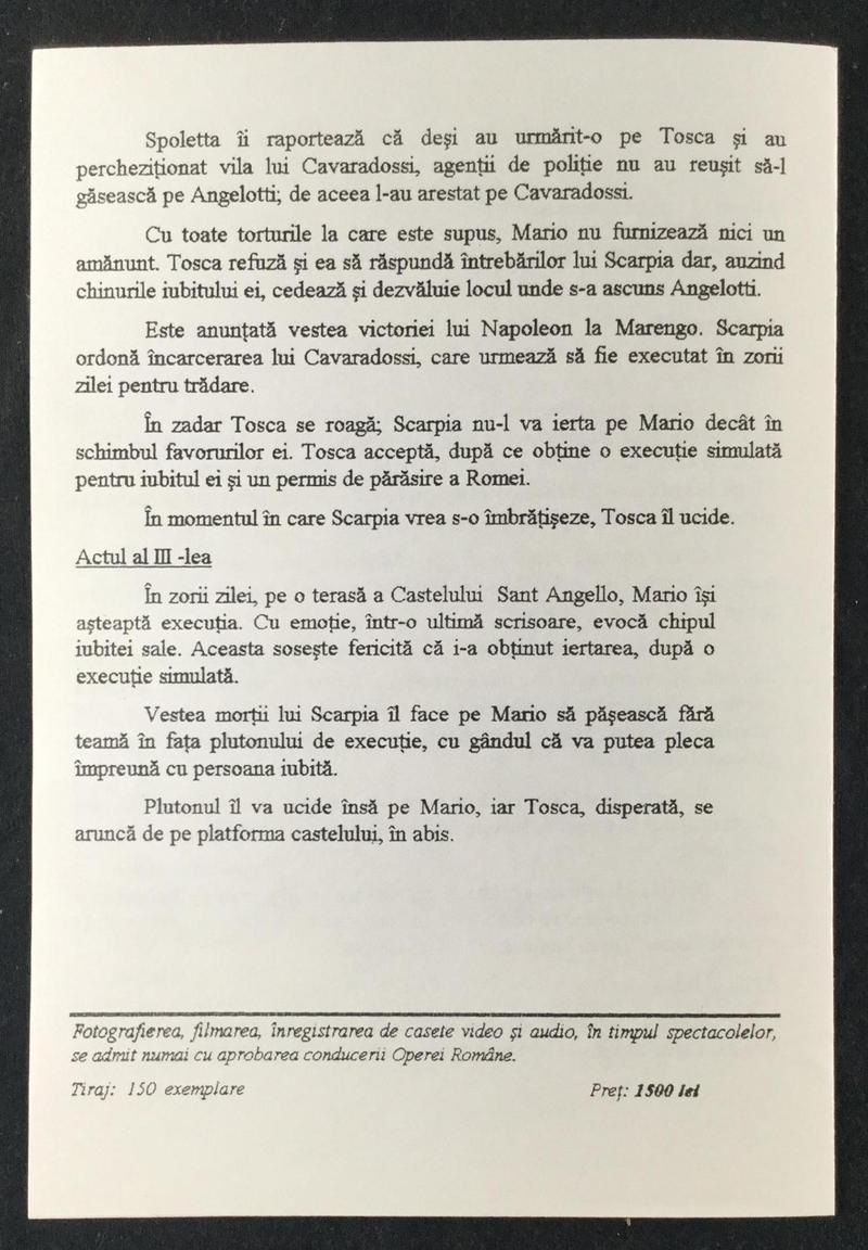 Scarpia în Tosca, 22 feb. 1998 (imaginea 4 din 4)