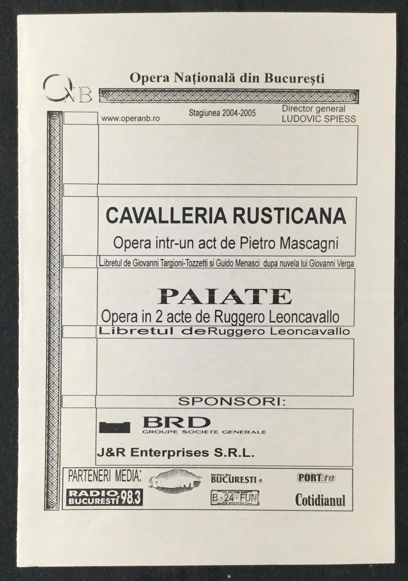 Tonio în Paiațe, 19 nov. 2004 (imaginea 2 din 2)