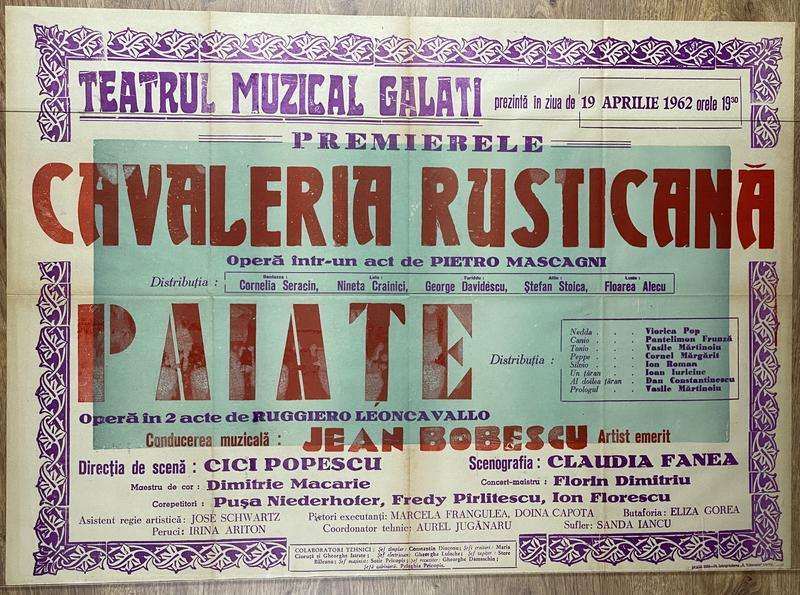Tonio în Paiațe, 19 apr. 1962
