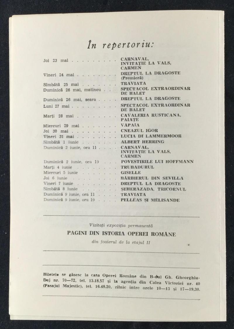 Contele de Luna în Trubadurul, 22 mai 1974 (imaginea 2 din 2)