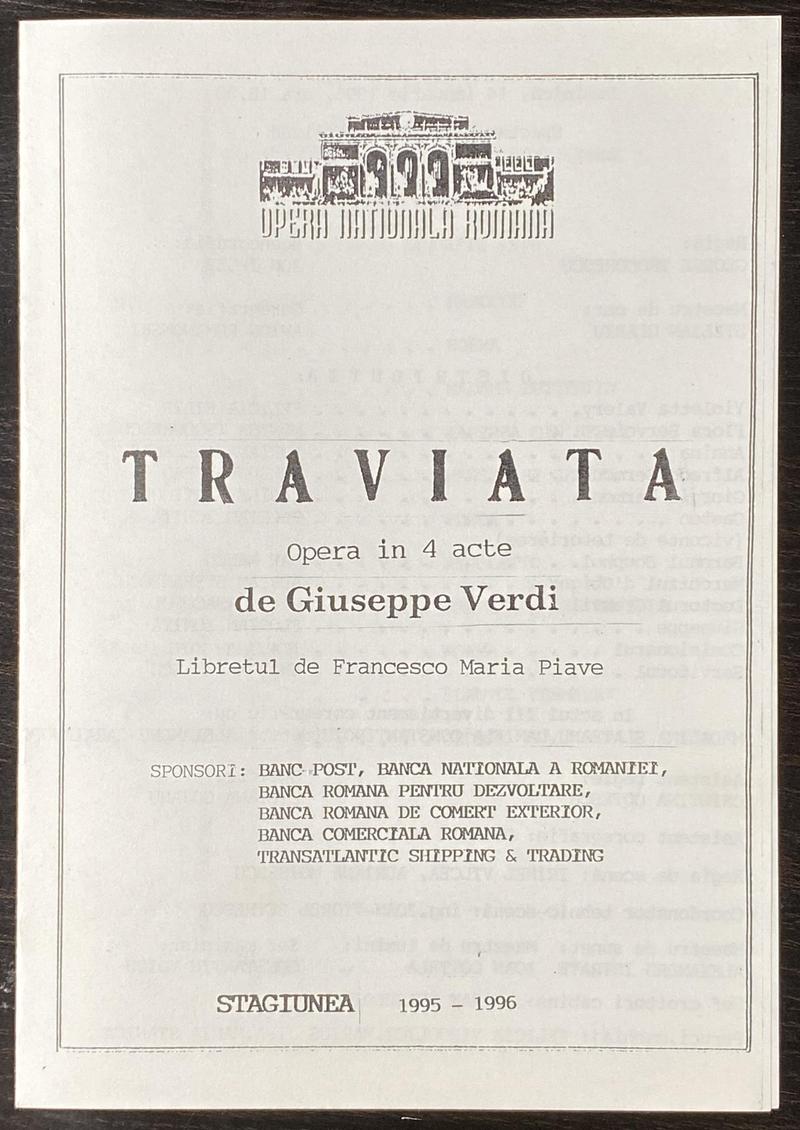Giorgio Germont în Traviata, 14 ian. 1996 (imaginea 2 din 2)