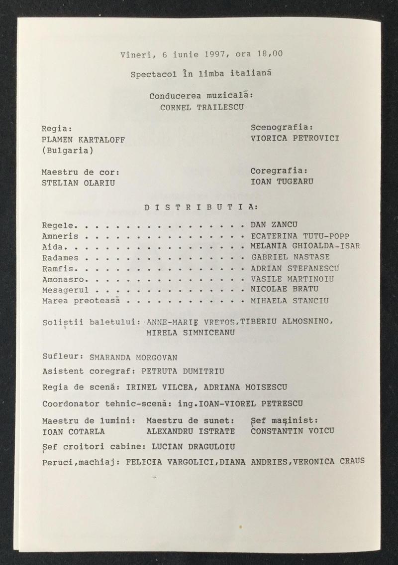 Amonastro în Aida, 6 iun. 1997 (imaginea 1 din 3)