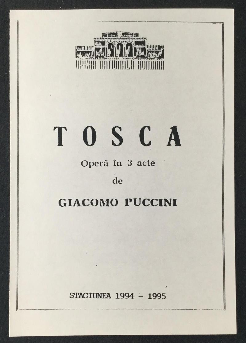 Scarpia în Tosca, 9 nov. 1994 (imaginea 2 din 3)