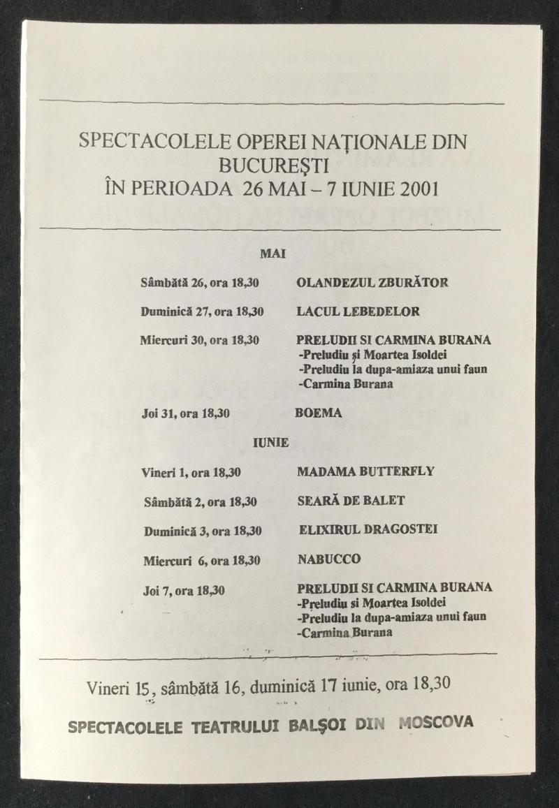 Rigoletto în Rigoletto, 25 mai 2001 (imaginea 3 din 3)